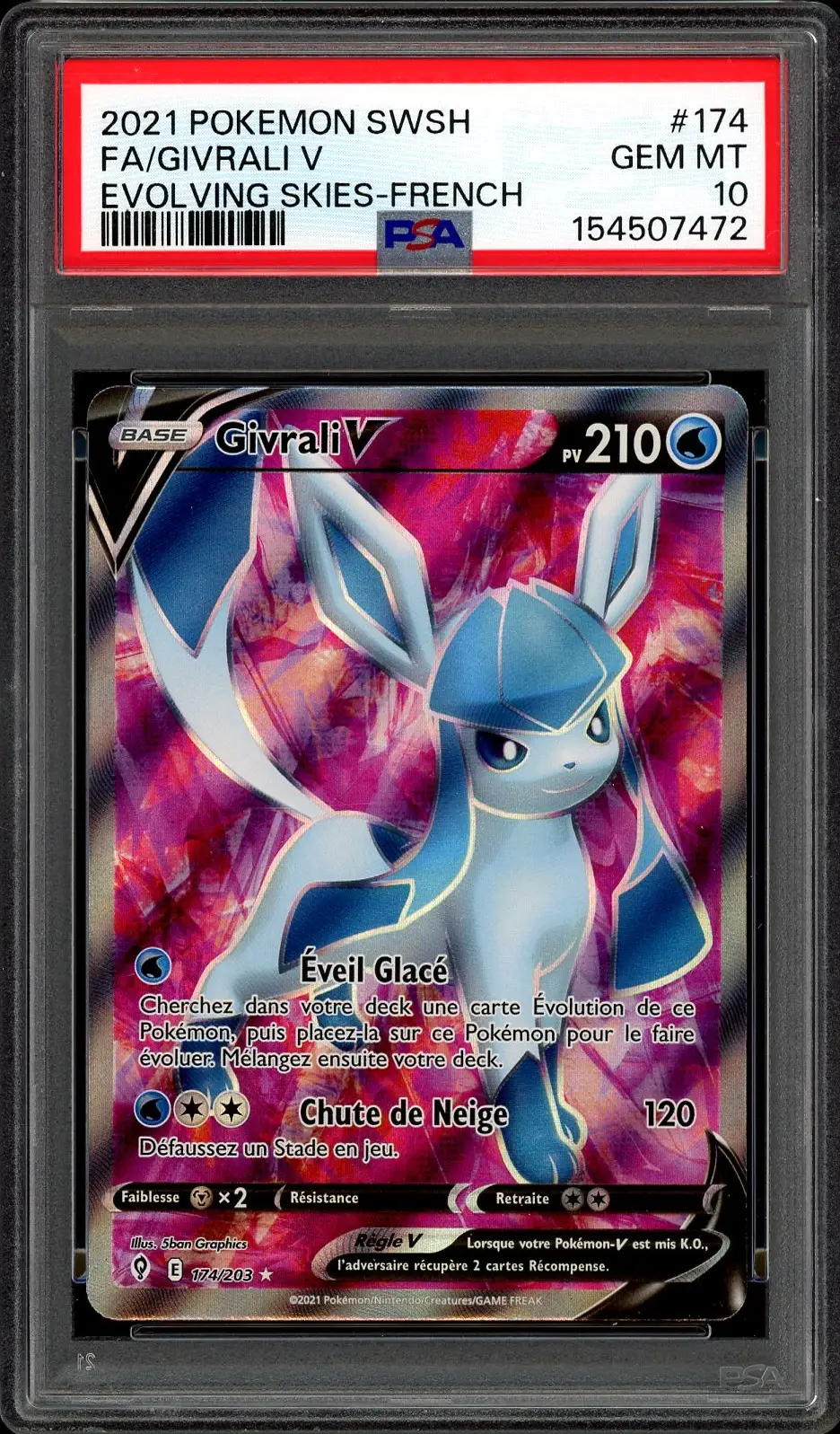 PSA 10 Givrali V
