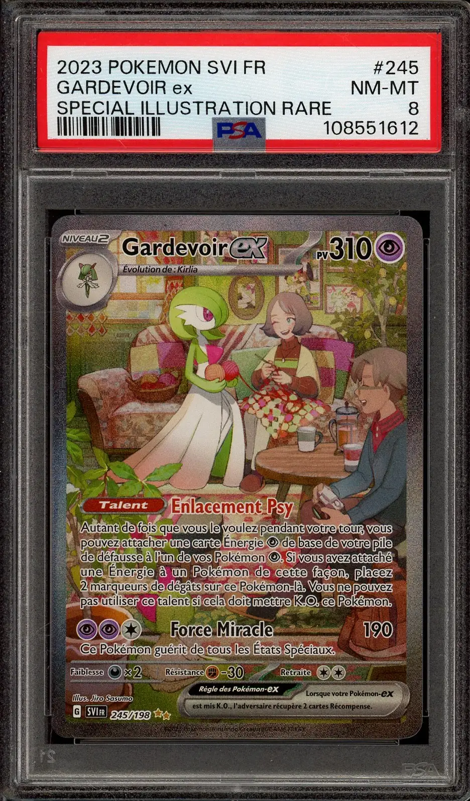 PSA 8 Gardevoir Ex