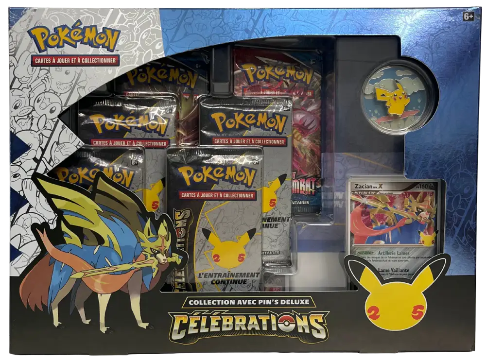 Coffret EB7.5 Célébrations Pin's Deluxe