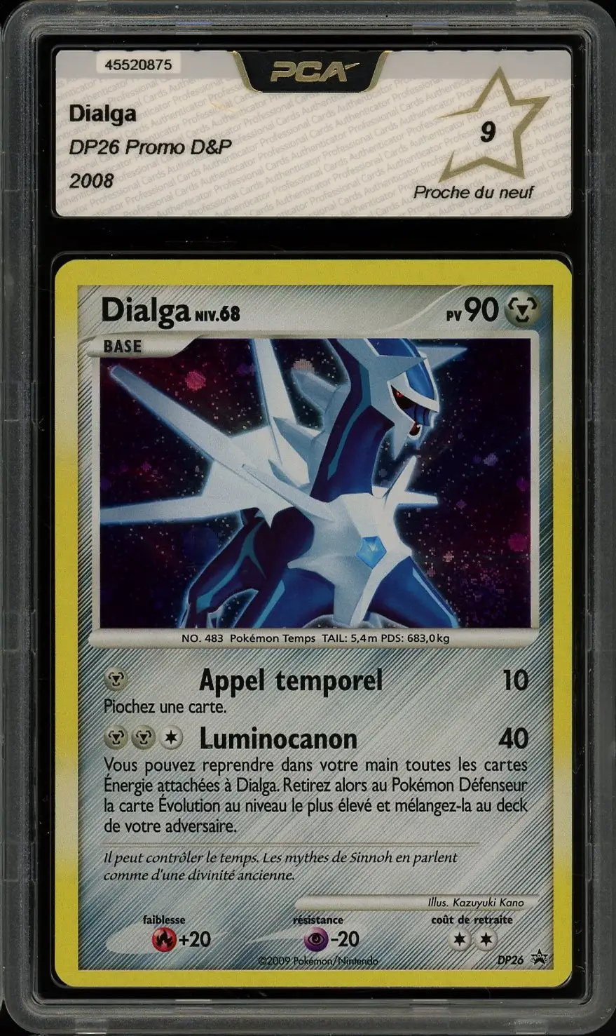PCA 9 Dialga Holo