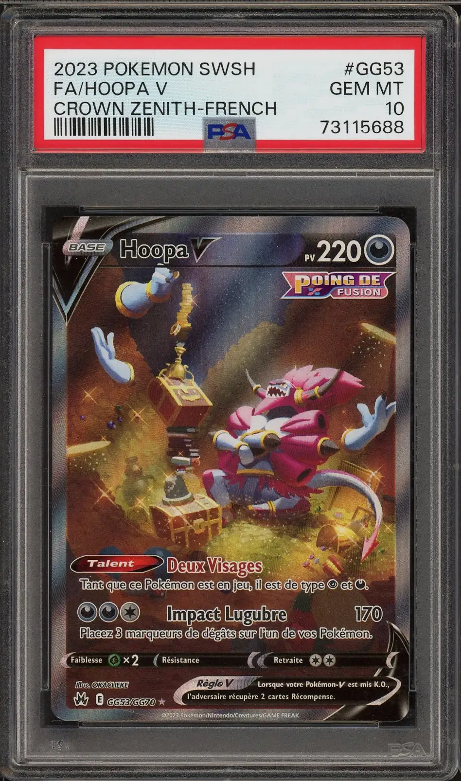 PSA 10 Hoopa V
