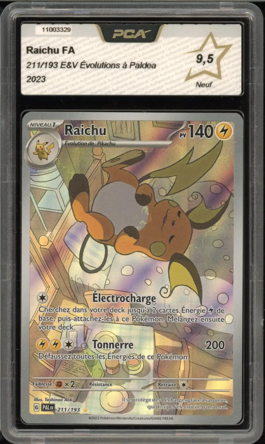 PCA 9.5 Raichu