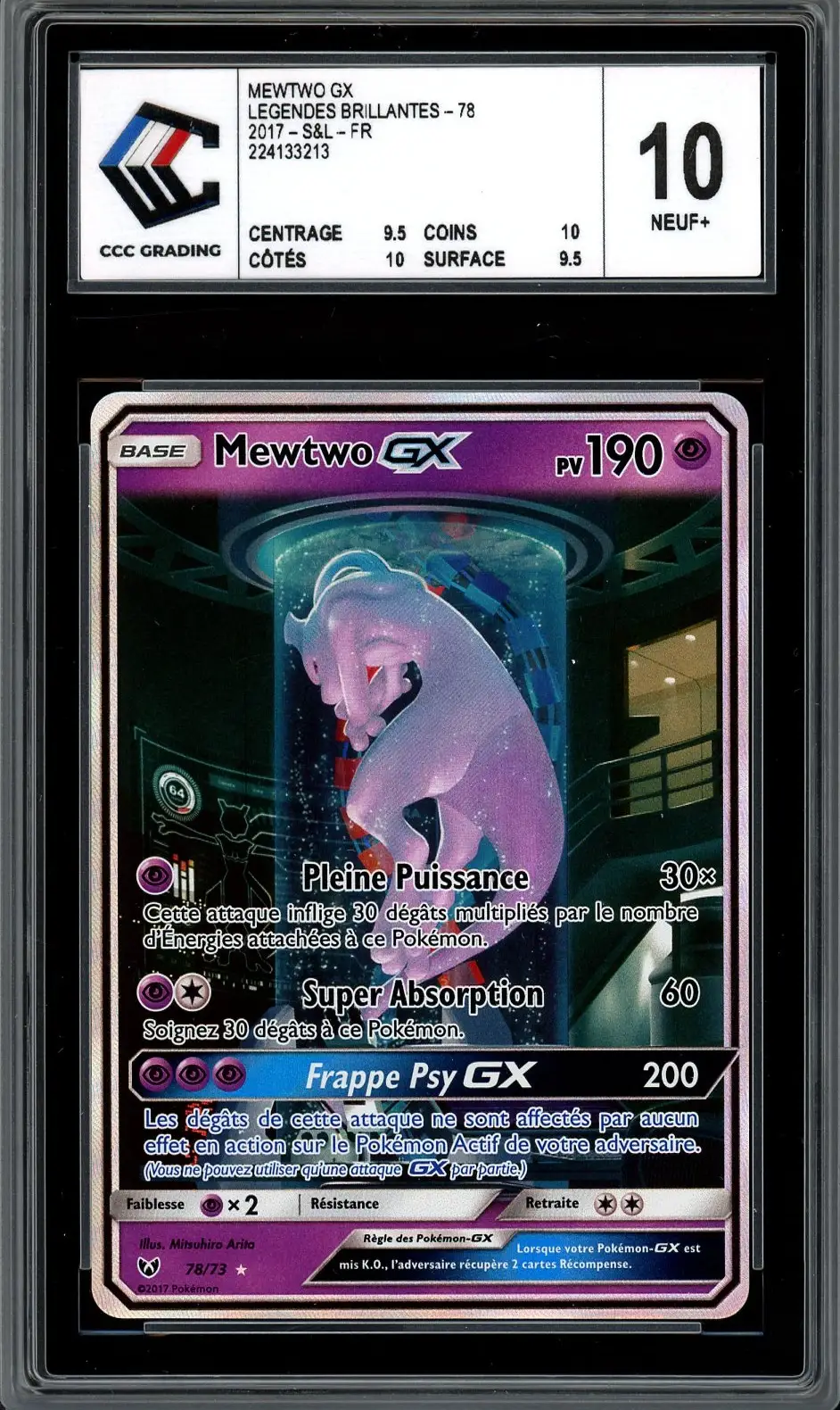 CCC 10 Mewtwo Gx