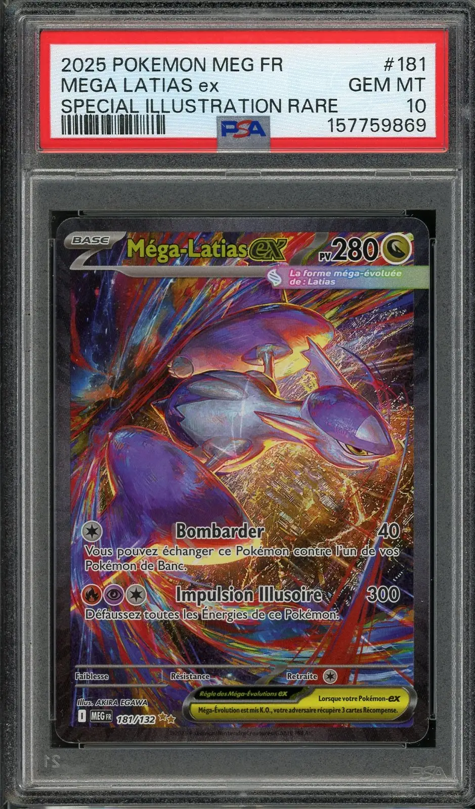 PSA 10 Méga-Latias Ex