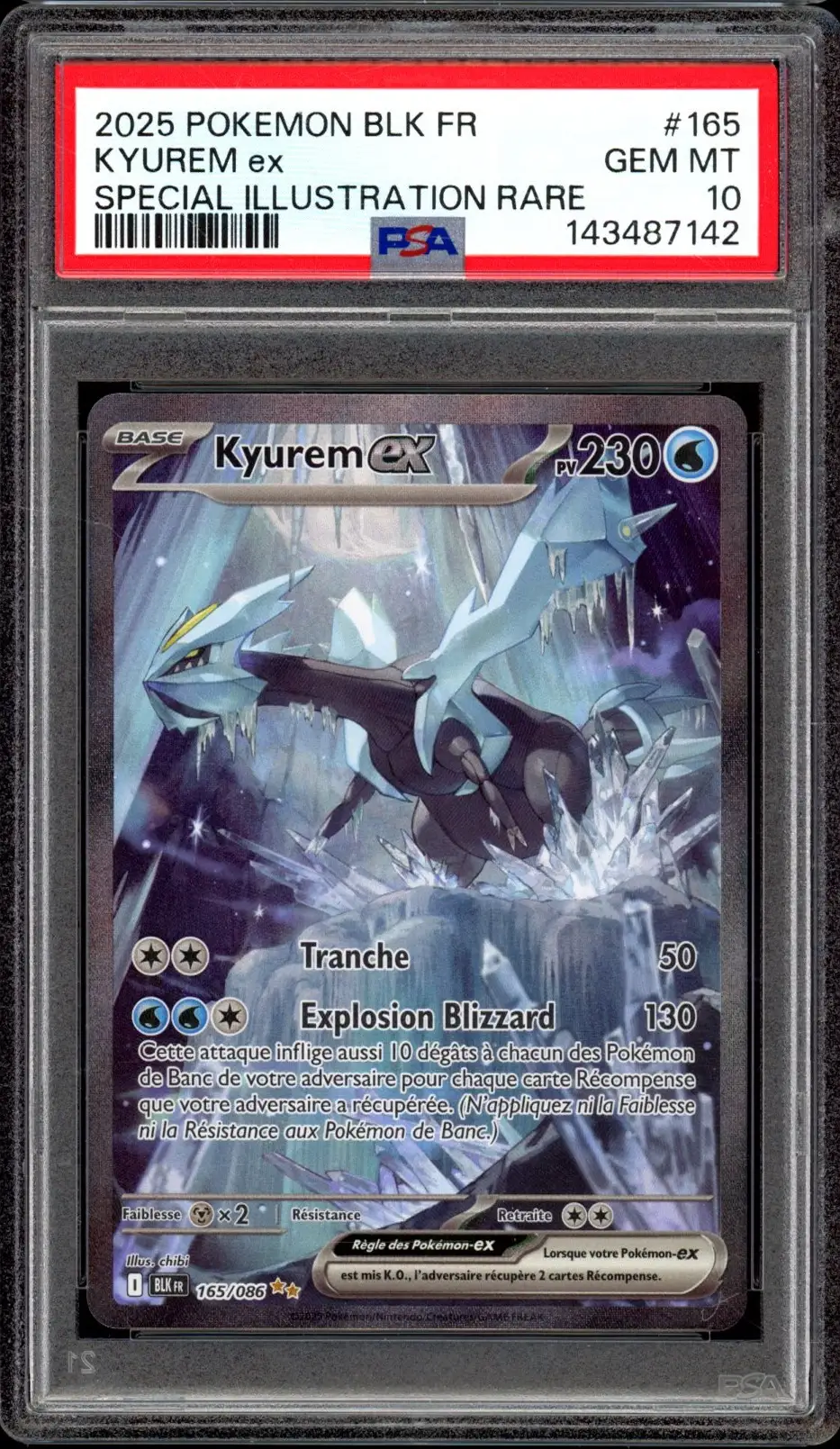 PSA 10 Kyurem Ex