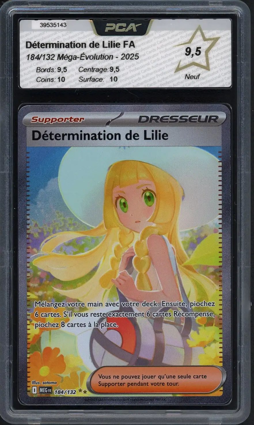 PCA 9.5 Détermination de Lilie