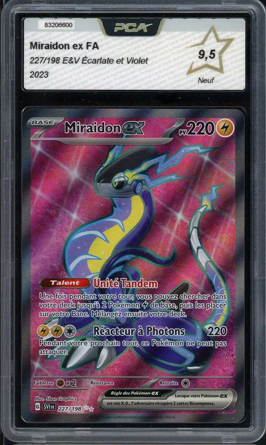 PCA 9.5 Miraidon Ex