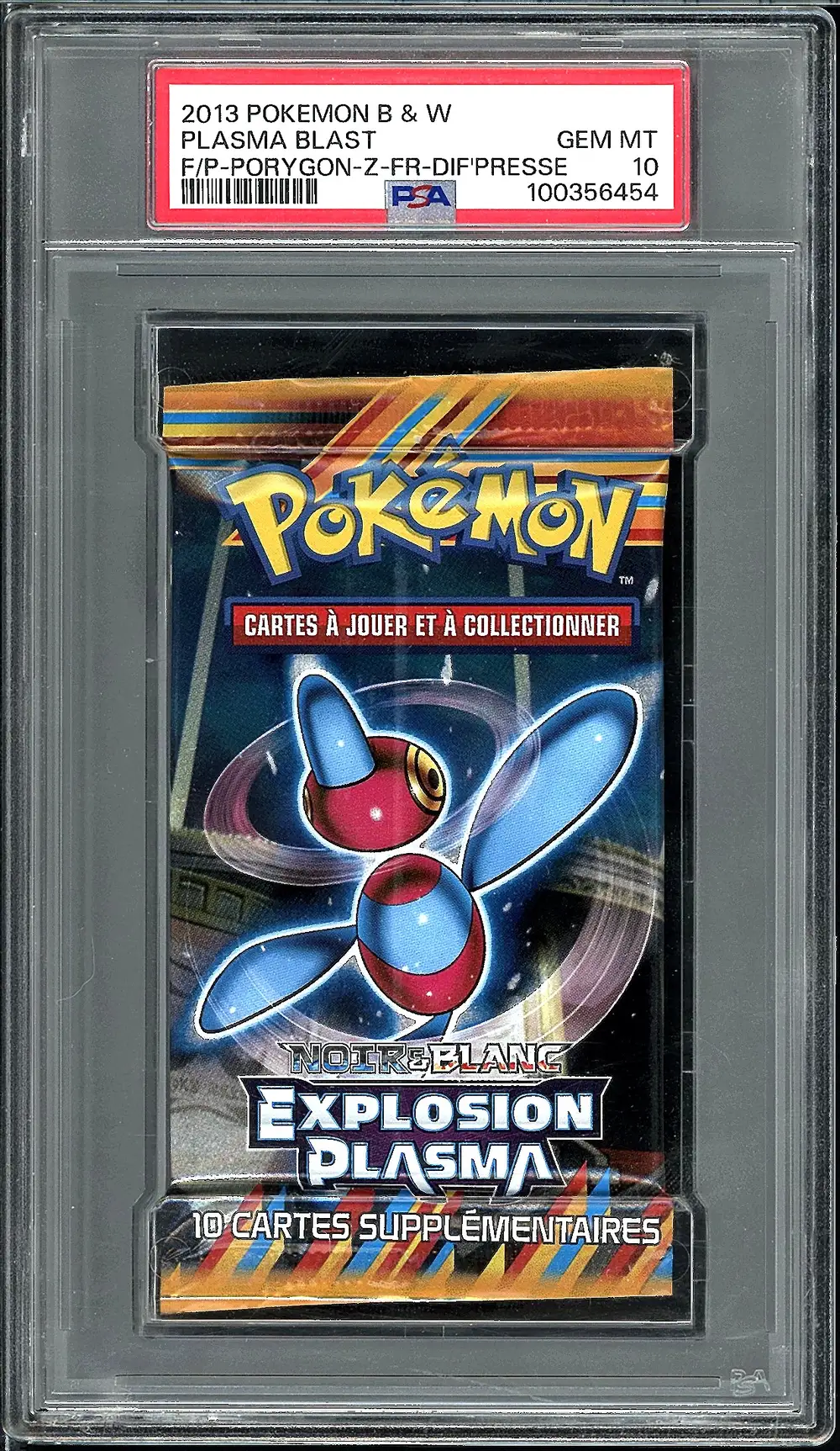 PSA 10 Booster Noir & Blanc Explosion Plasma