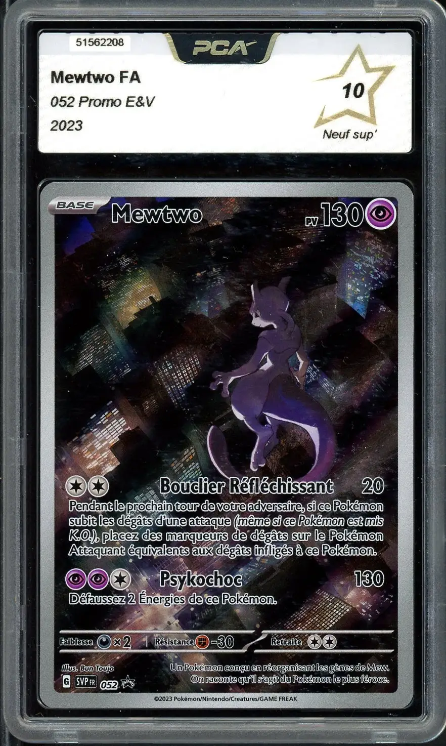 PCA 10 Mewtwo
