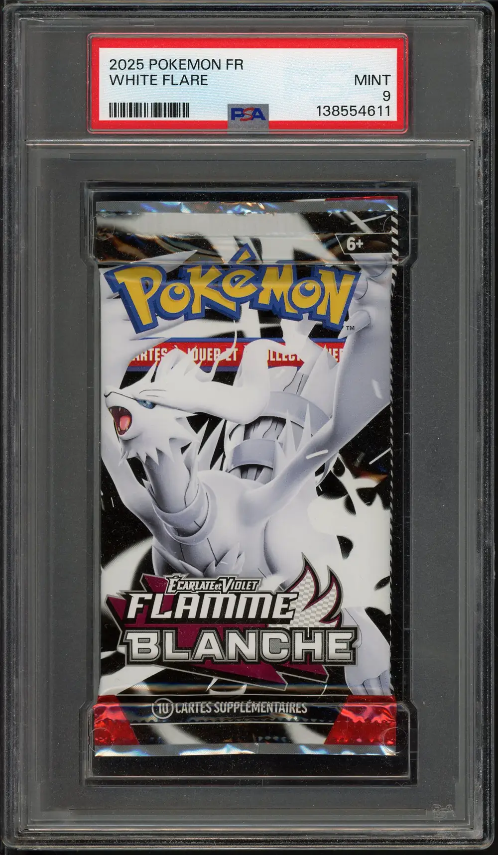 PSA 9 Booster EV10.5 Flamme Blanche