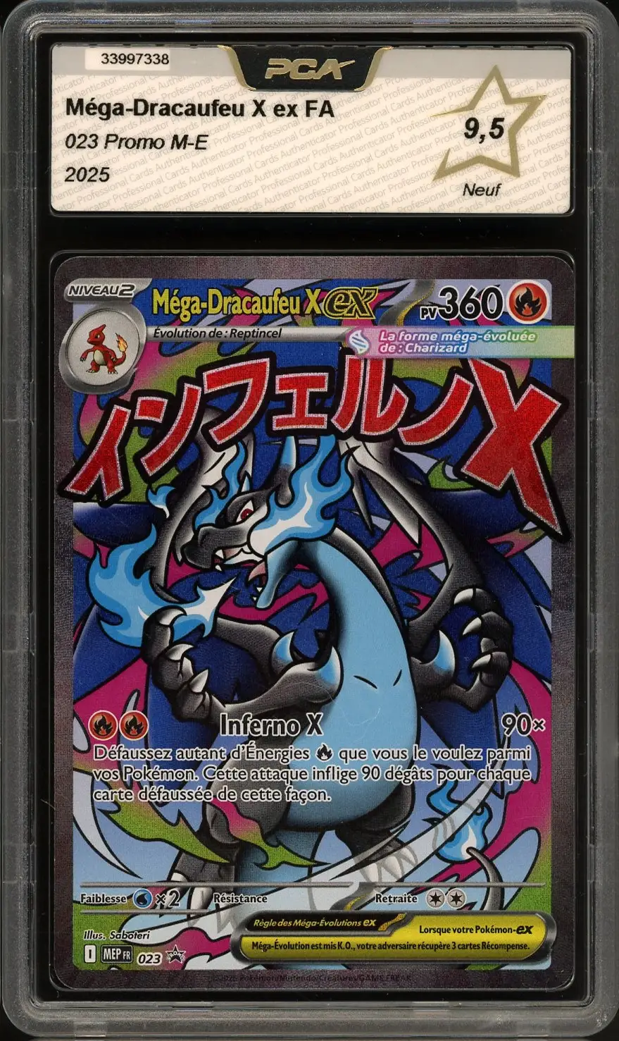 PCA 9.5 Méga-Dracaufeu X Ex