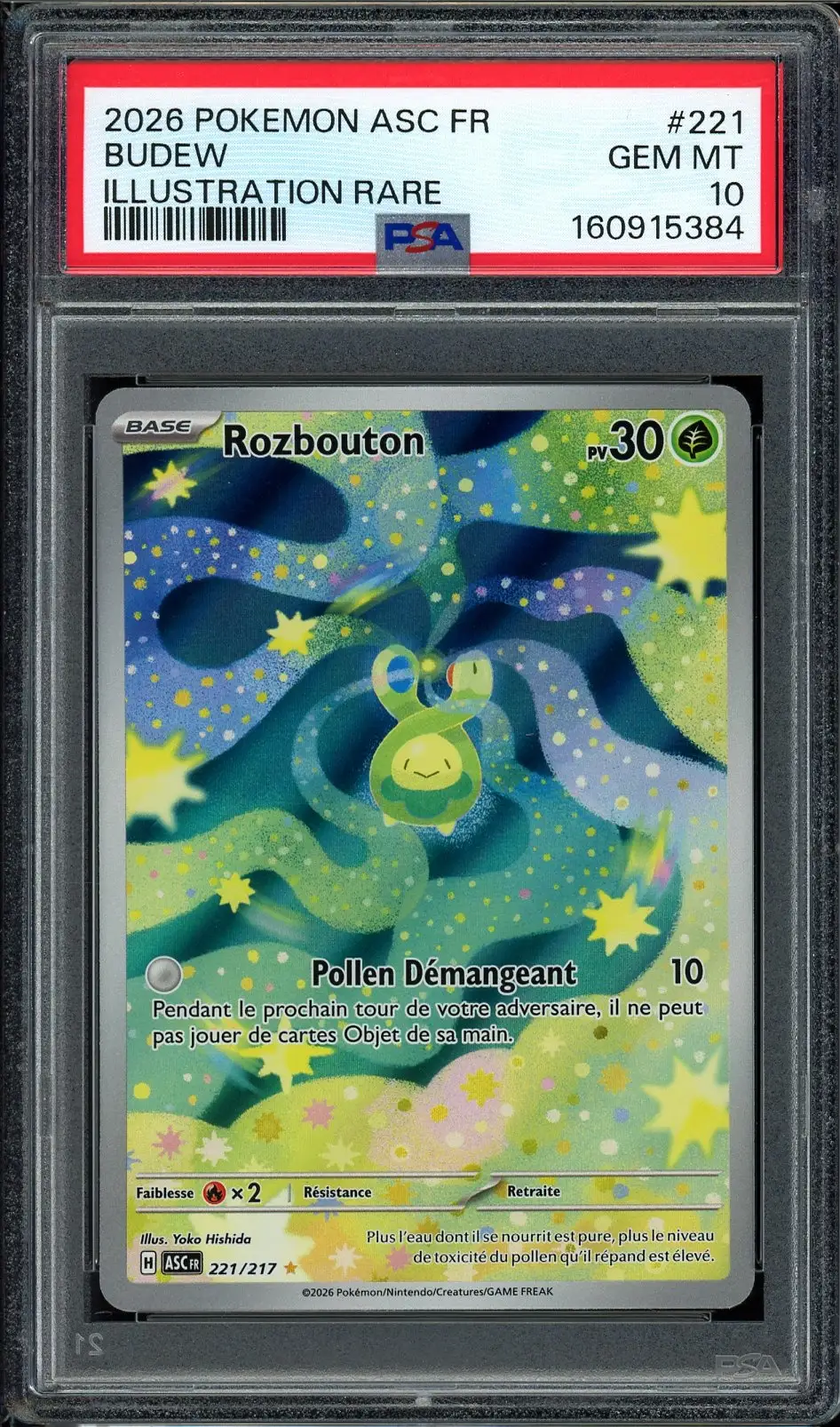 PSA 10 Rozbouton