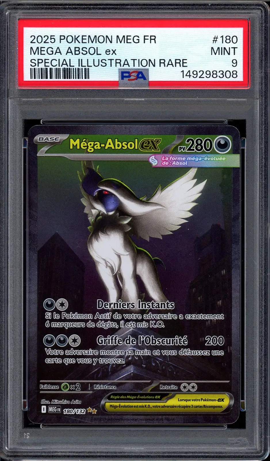 PSA 9 Méga-Absol Ex