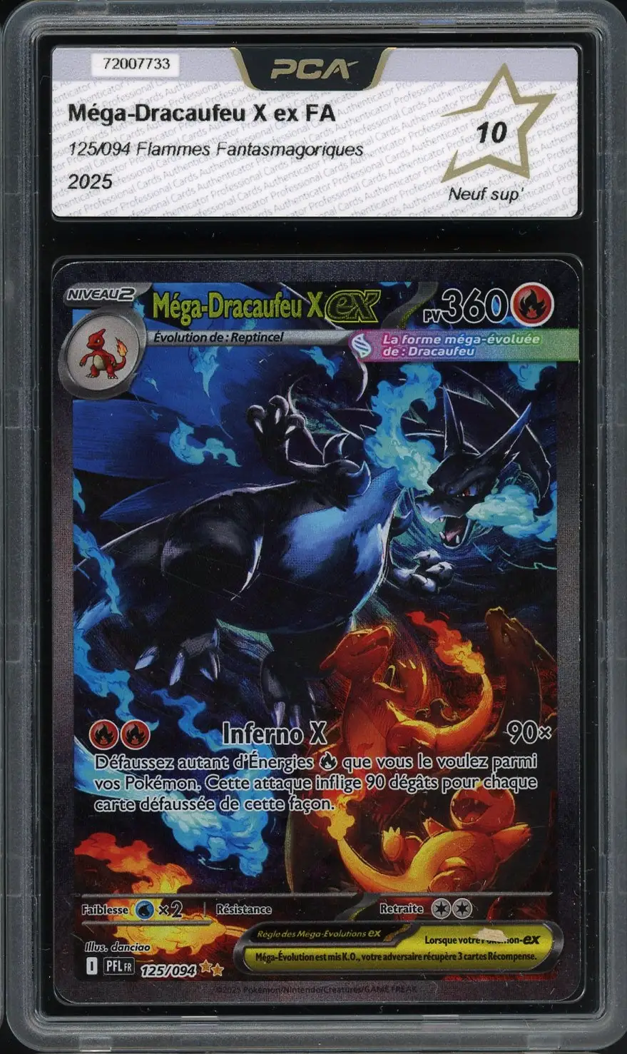 PCA 10 Méga-Dracaufeu X Ex