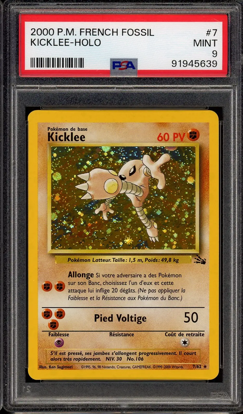 PSA 9 Kicklee Holo