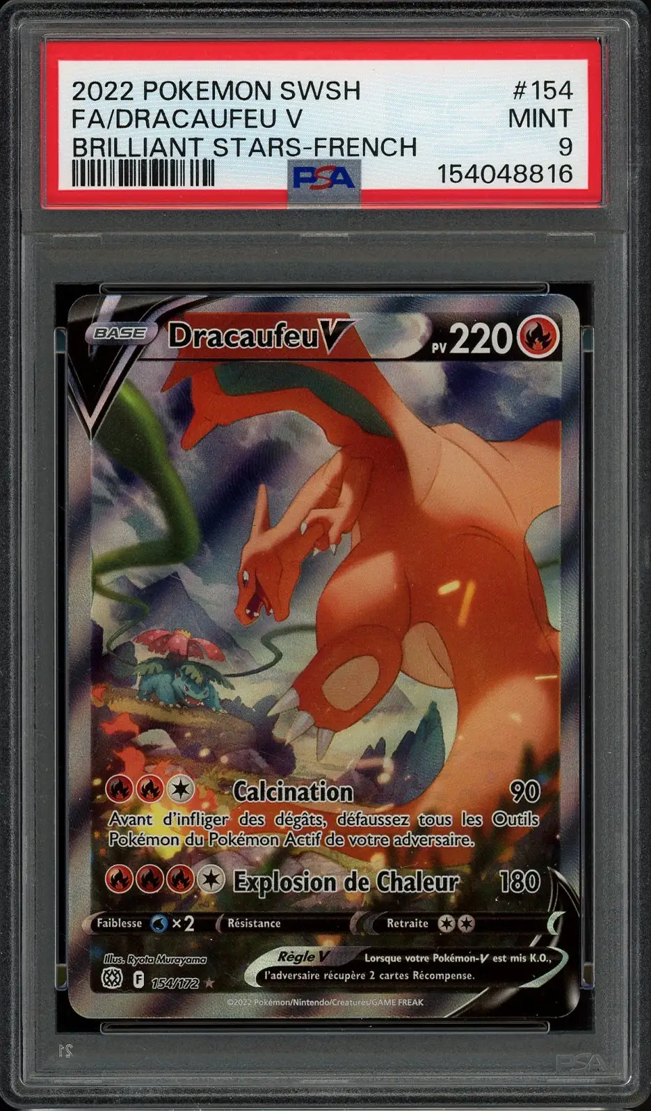 PSA 9 Dracaufeu V