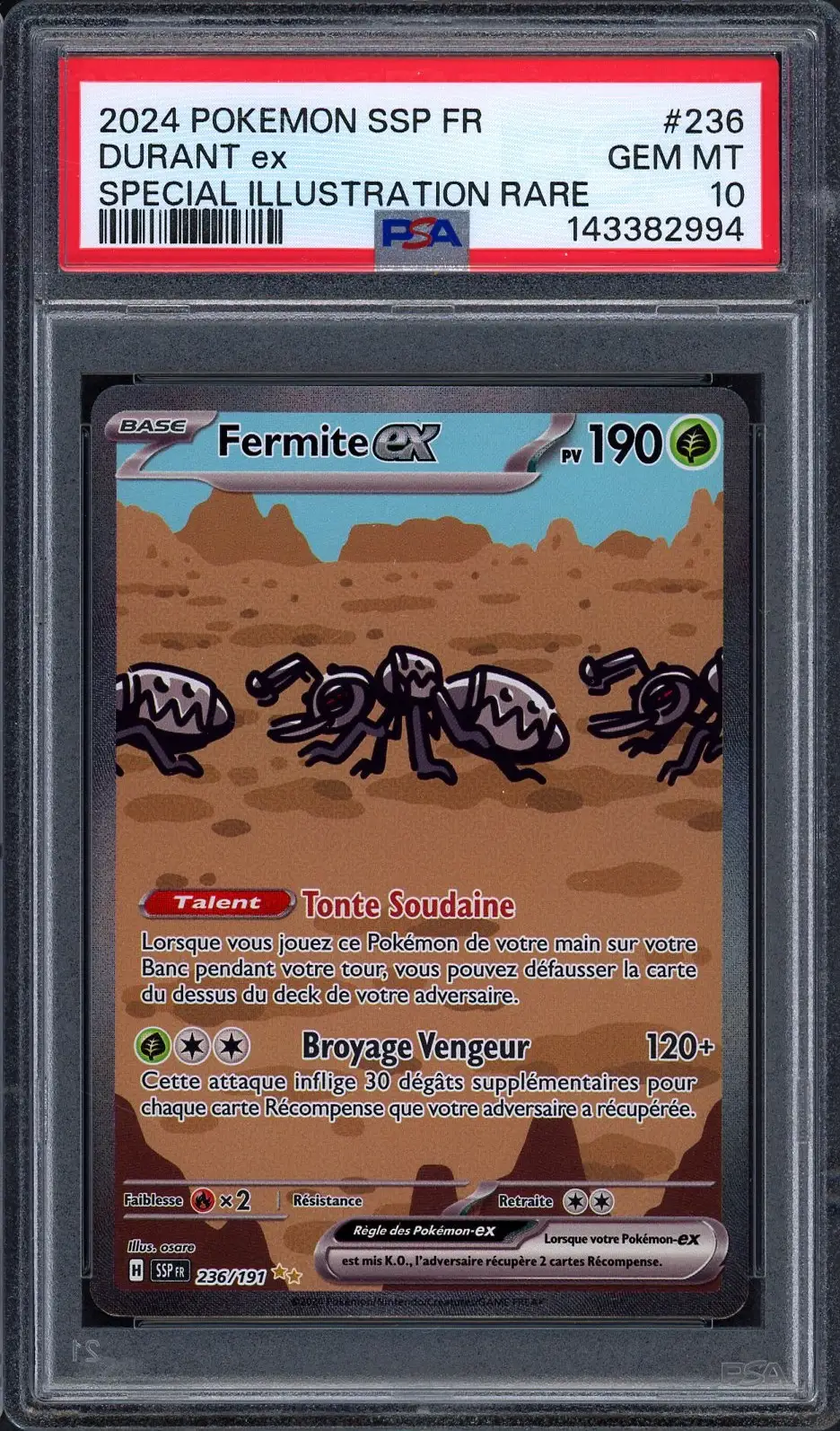 PSA 10 Fermite Ex