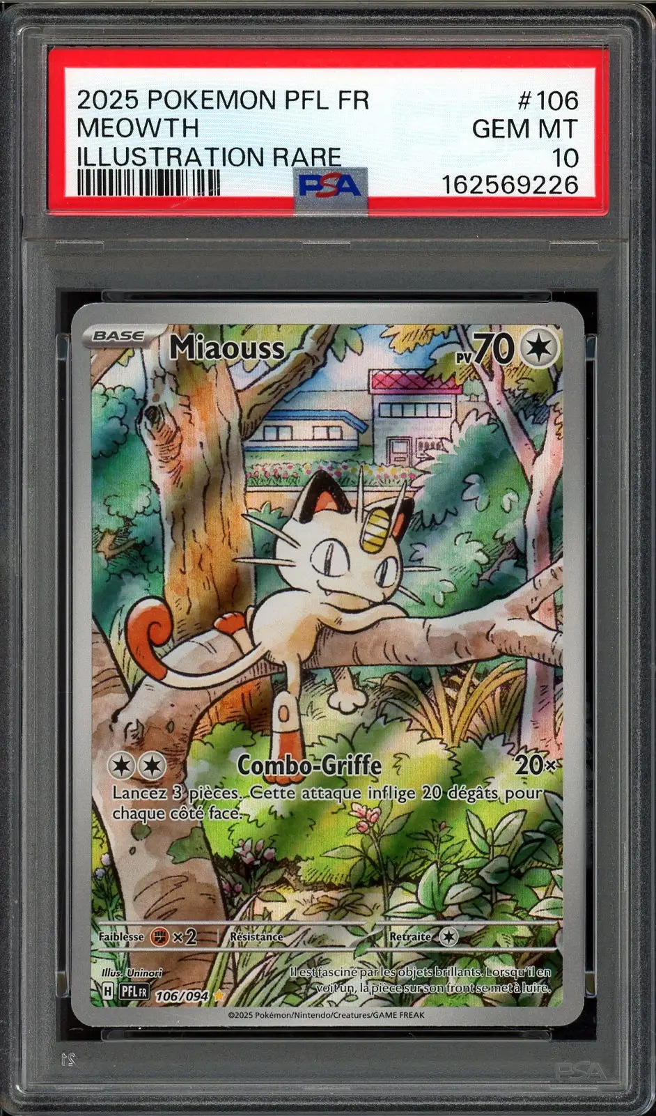 PSA 10 Miaouss