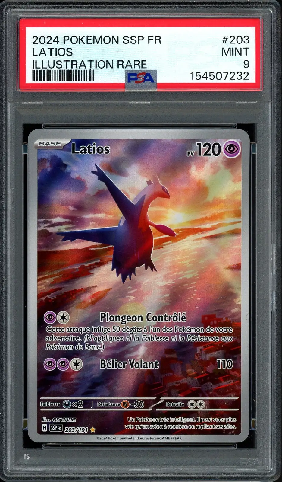 PSA 9 Latios