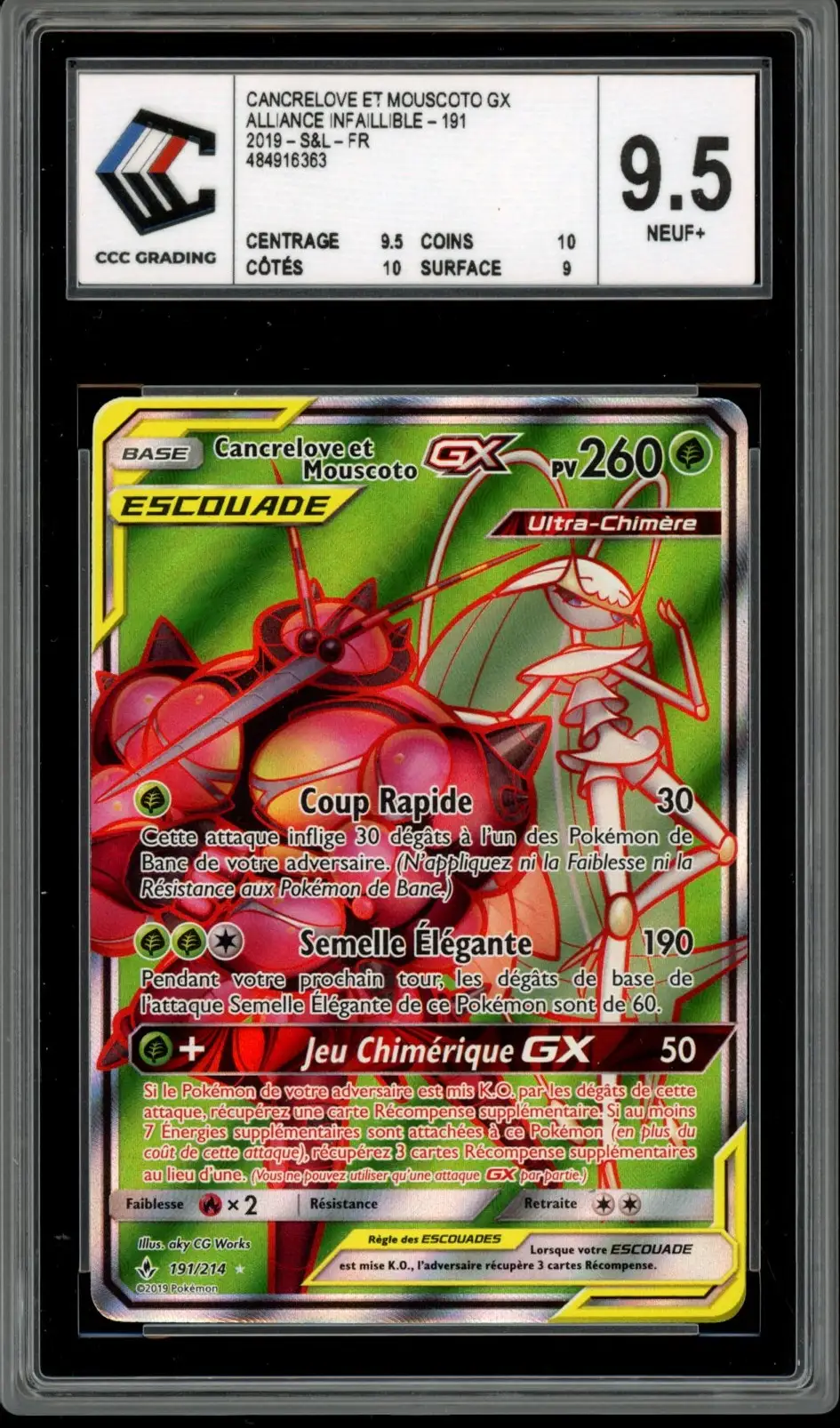 CCC 9.5 Cancrelove et Mouscoto Gx