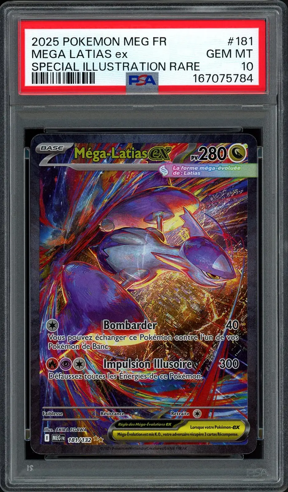 PSA 10 Méga-Latias Ex