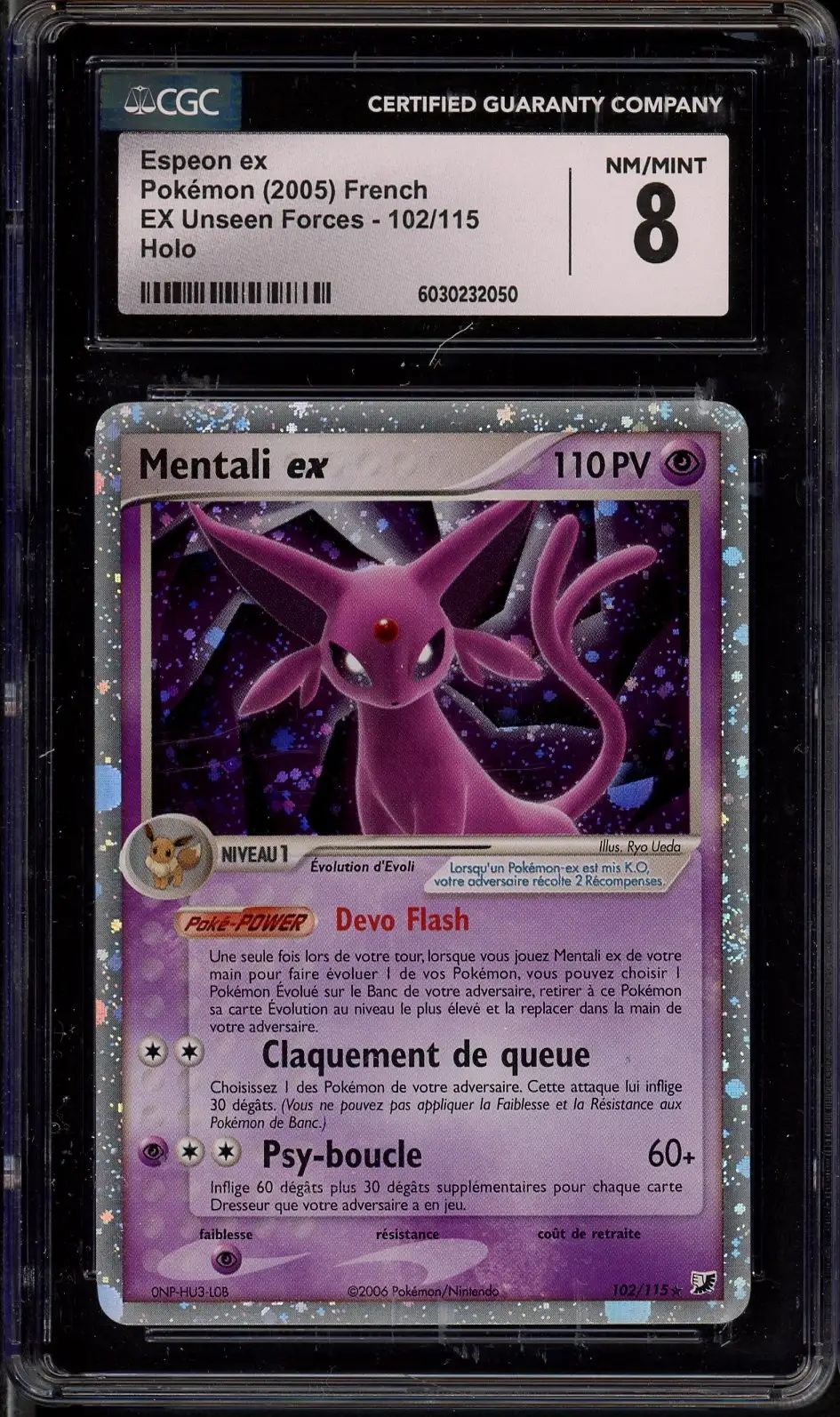 CGC 8 Mentali Ex Holo
