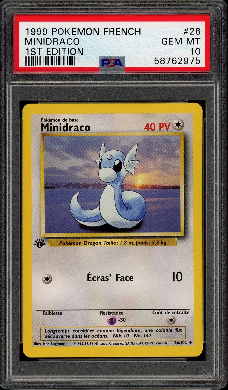 PSA 10 Minidraco