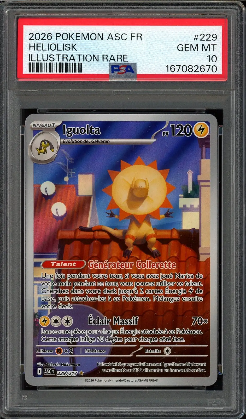 PSA 10 Iguolta