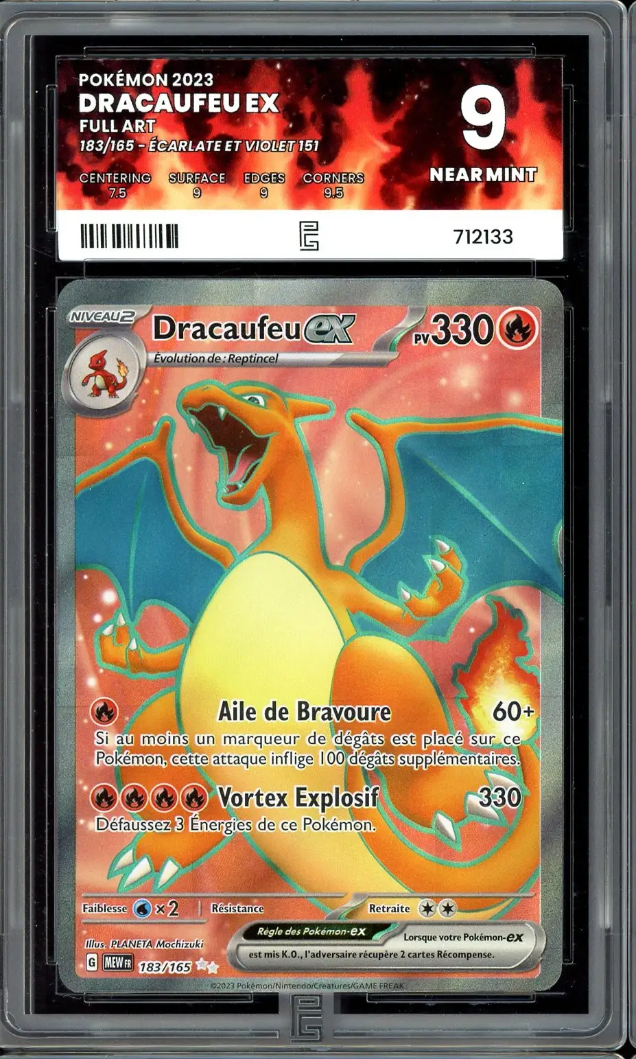 PG 9 Dracaufeu Ex