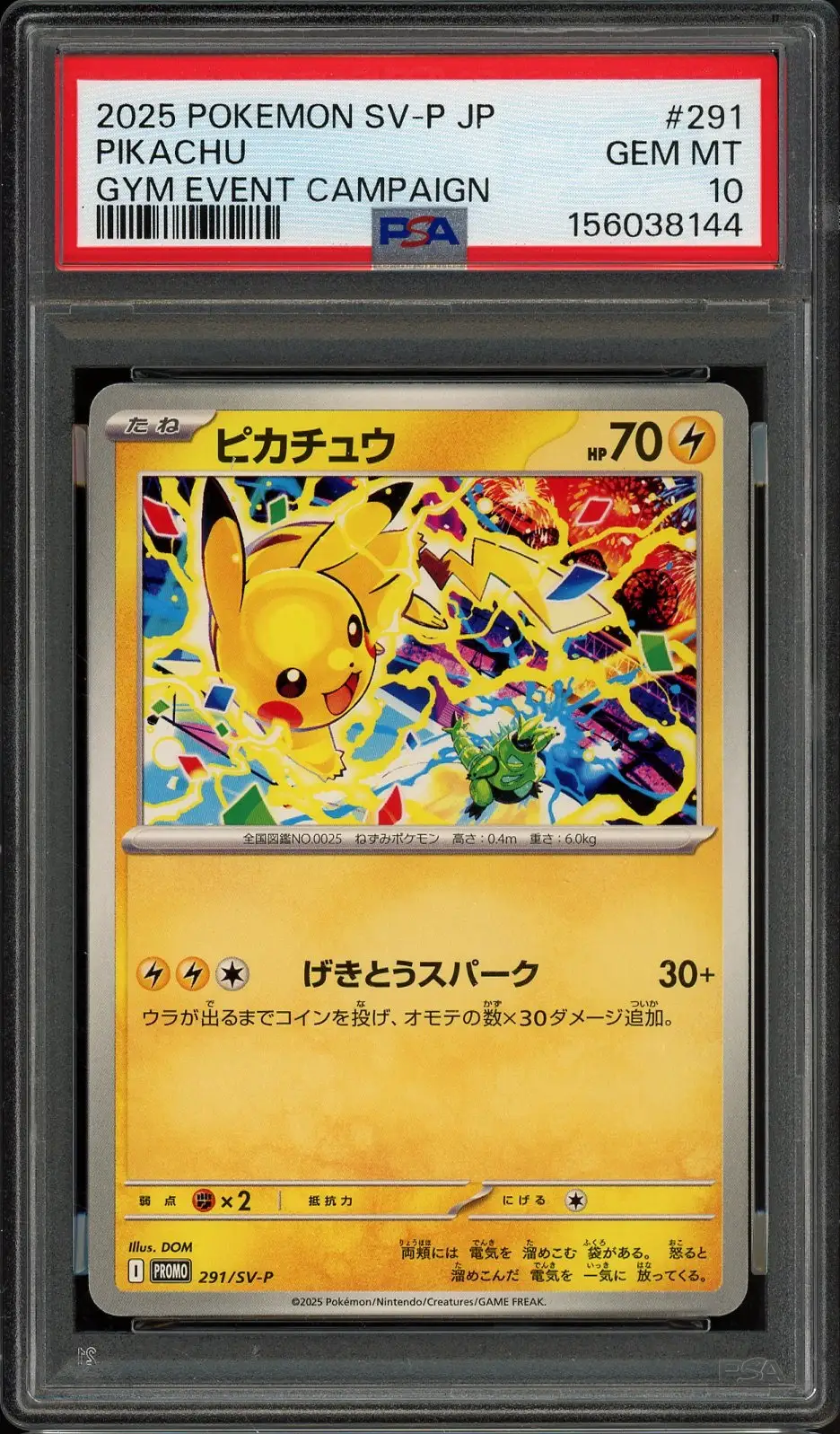 PSA 10 Pikachu