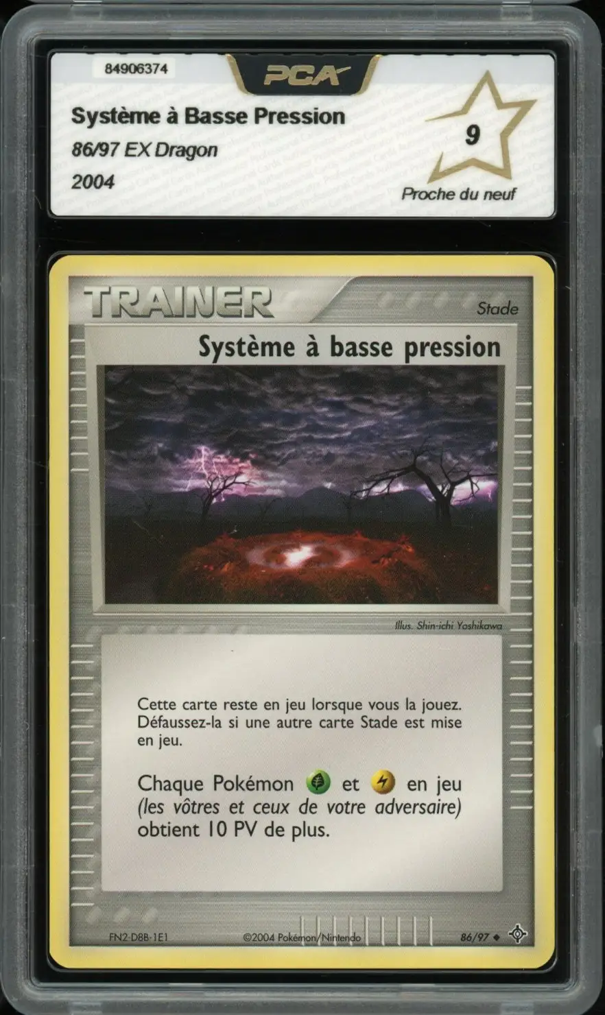 PCA 9 Système à Basse Pression