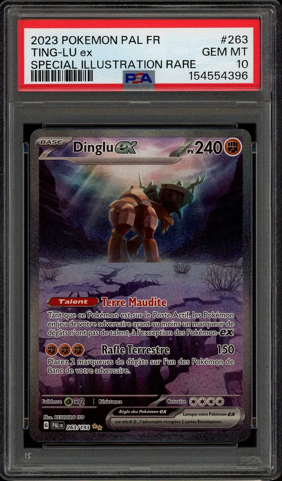 PSA 10 Dinglu Ex