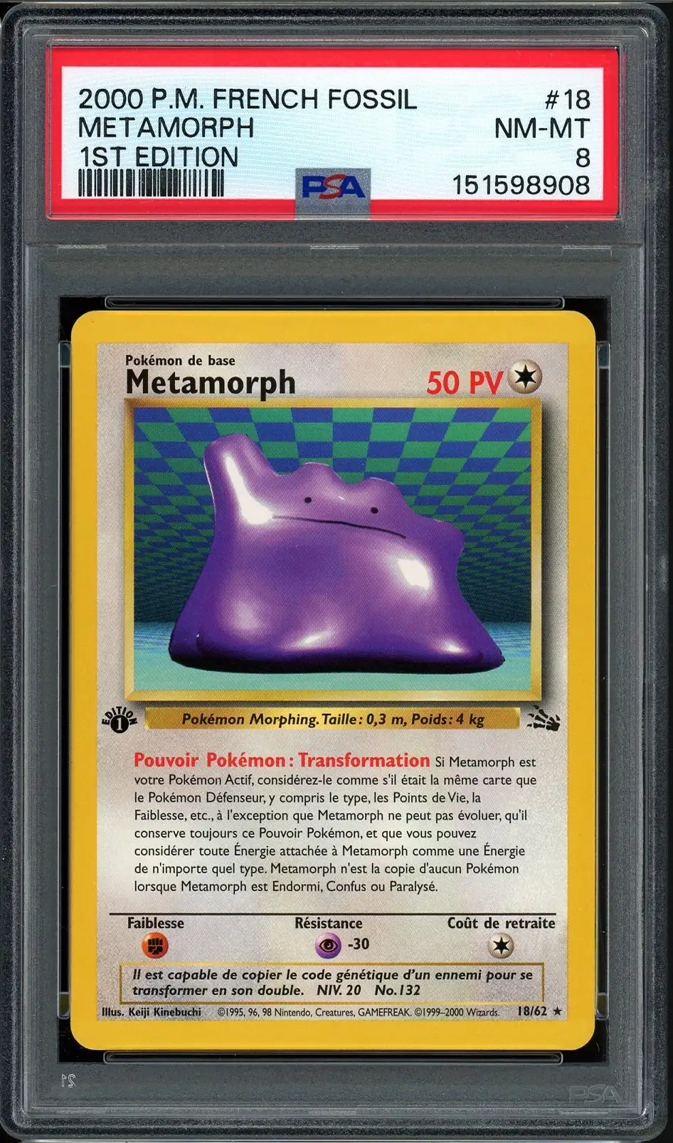 PSA 8 Métamorph