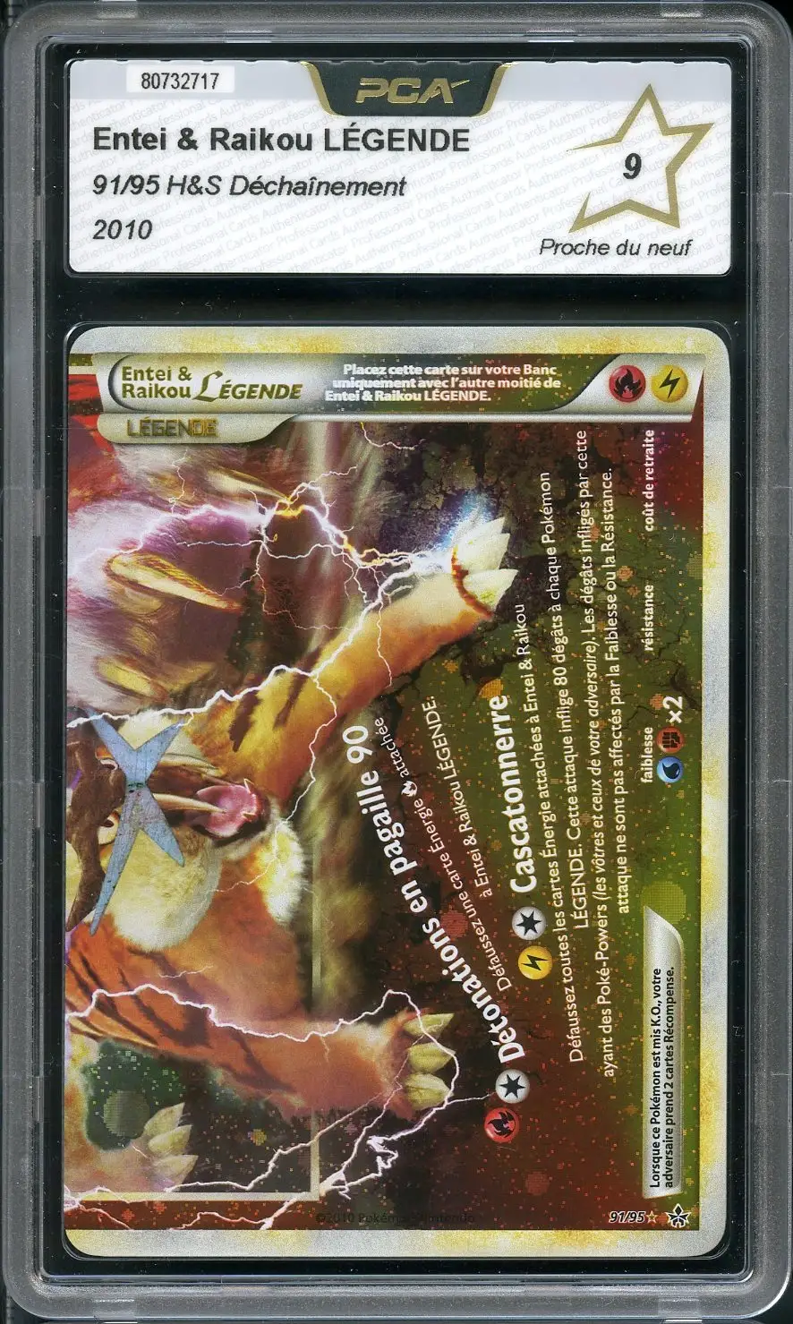 PCA 9 Entei & Raikou Légende