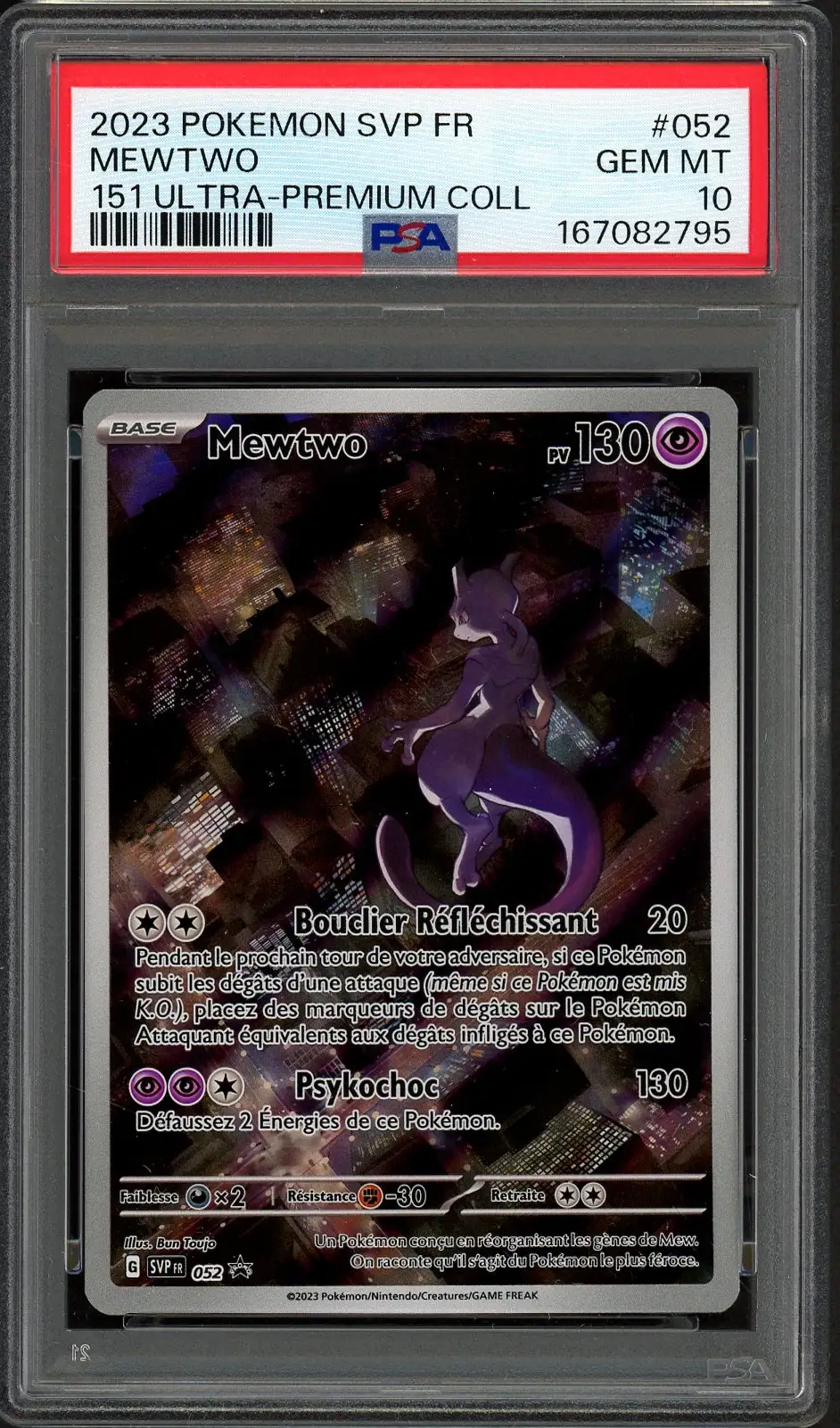 PSA 10 Mewtwo