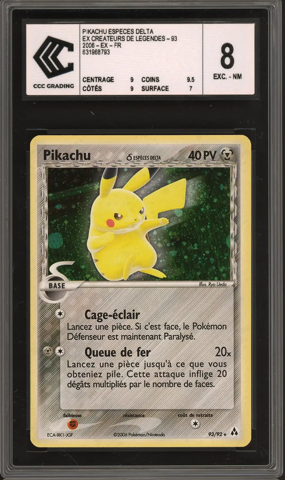 PSA 10 Pikachu Ex