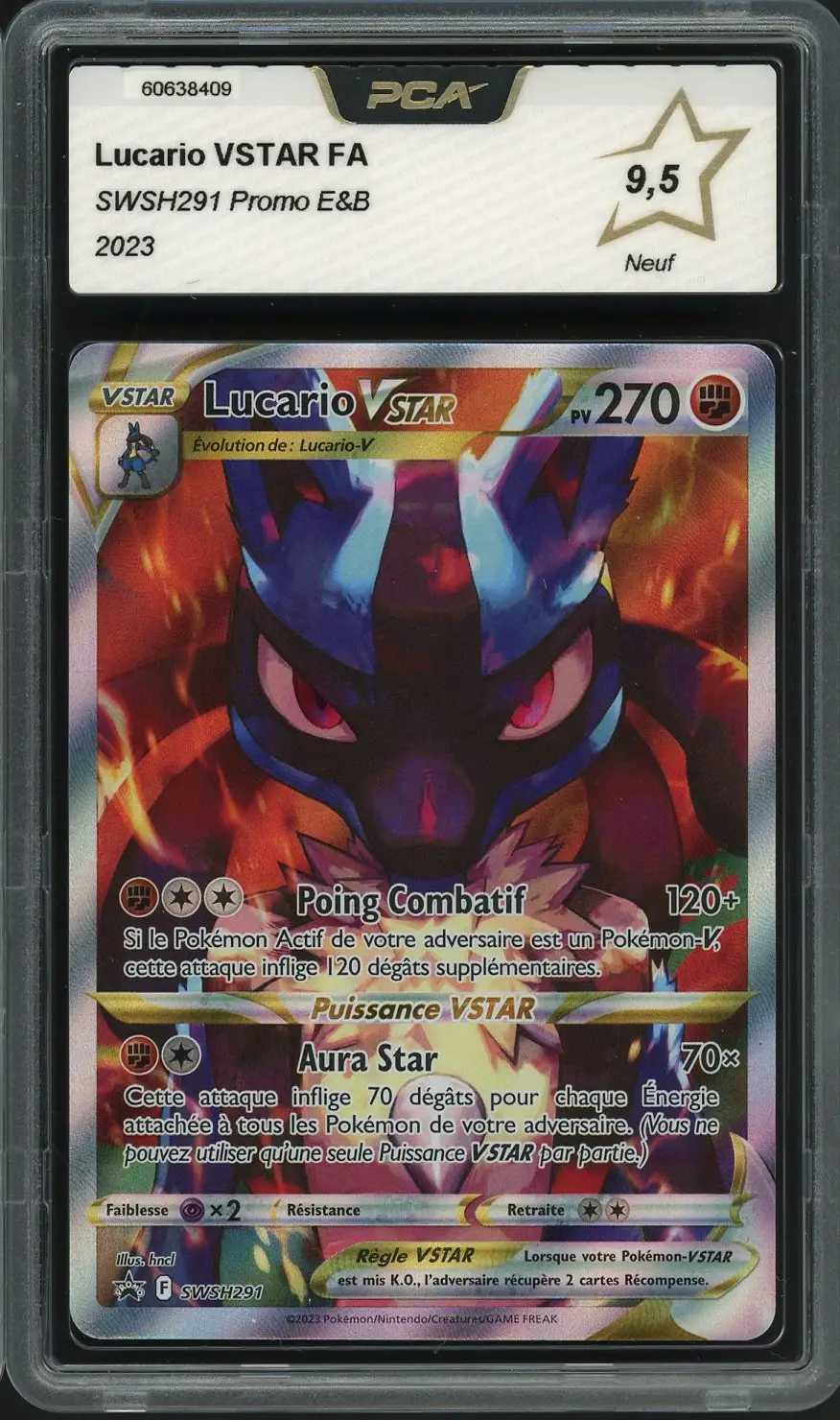 PCA 9.5 Lucario VStar