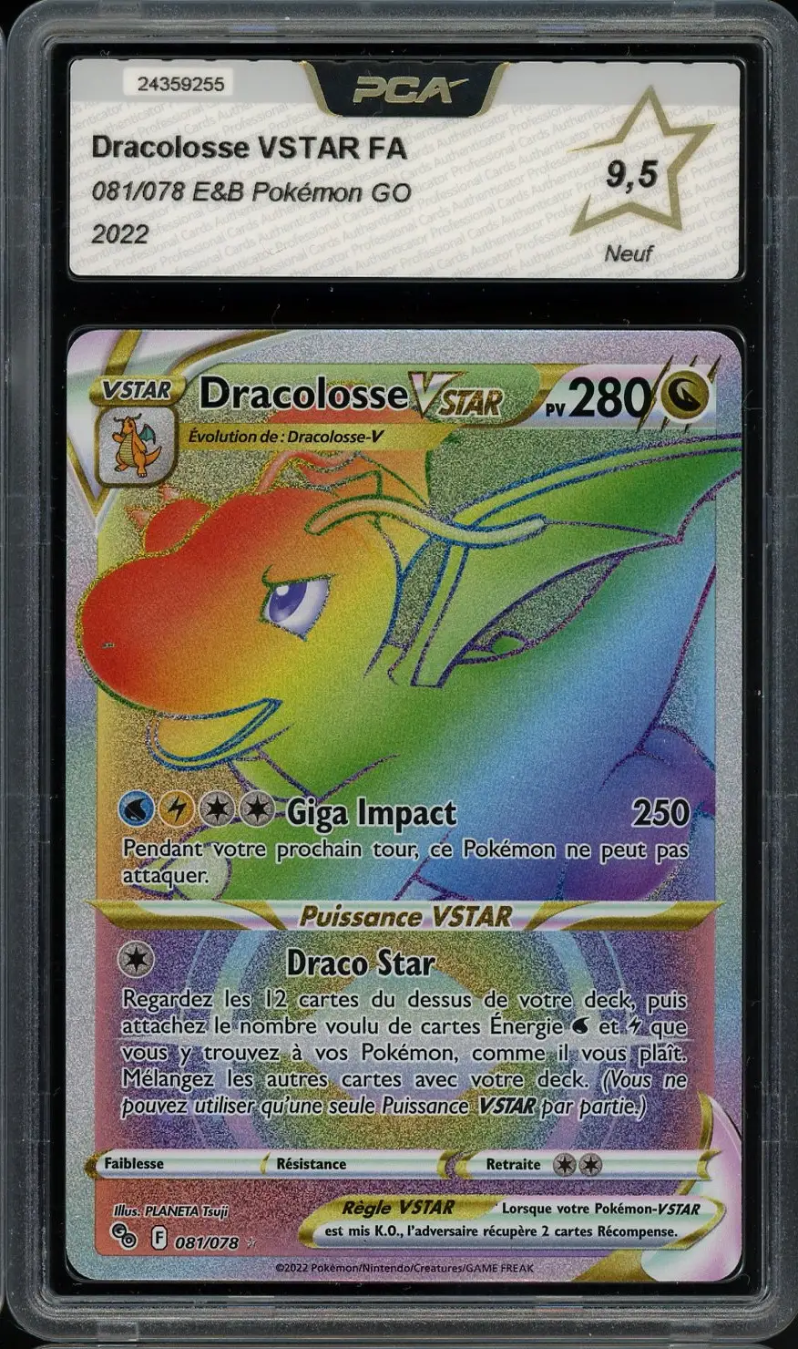 PCA 9.5 Dracolosse VStar Rainbow