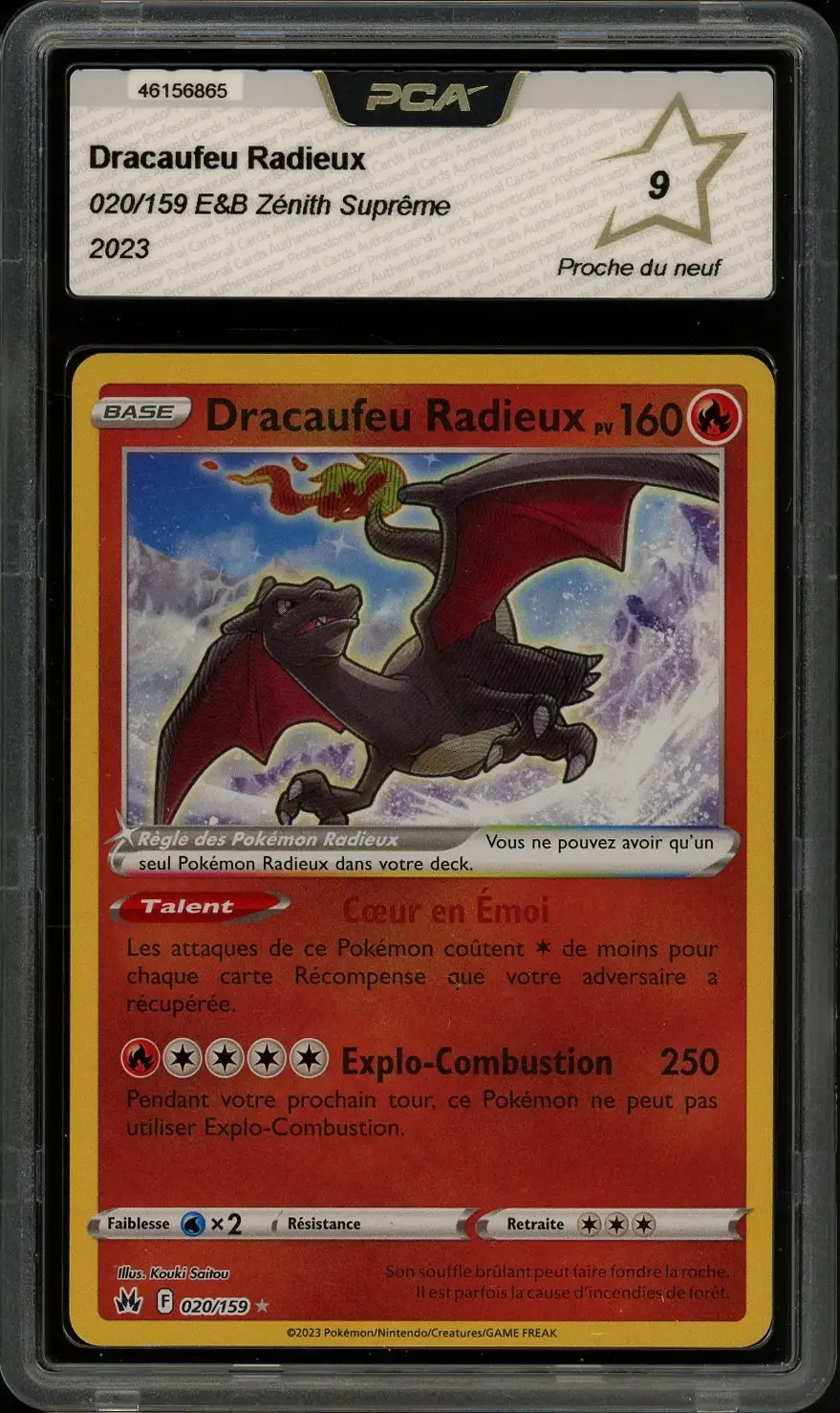 PCA 9 Dracaufeu Radieux