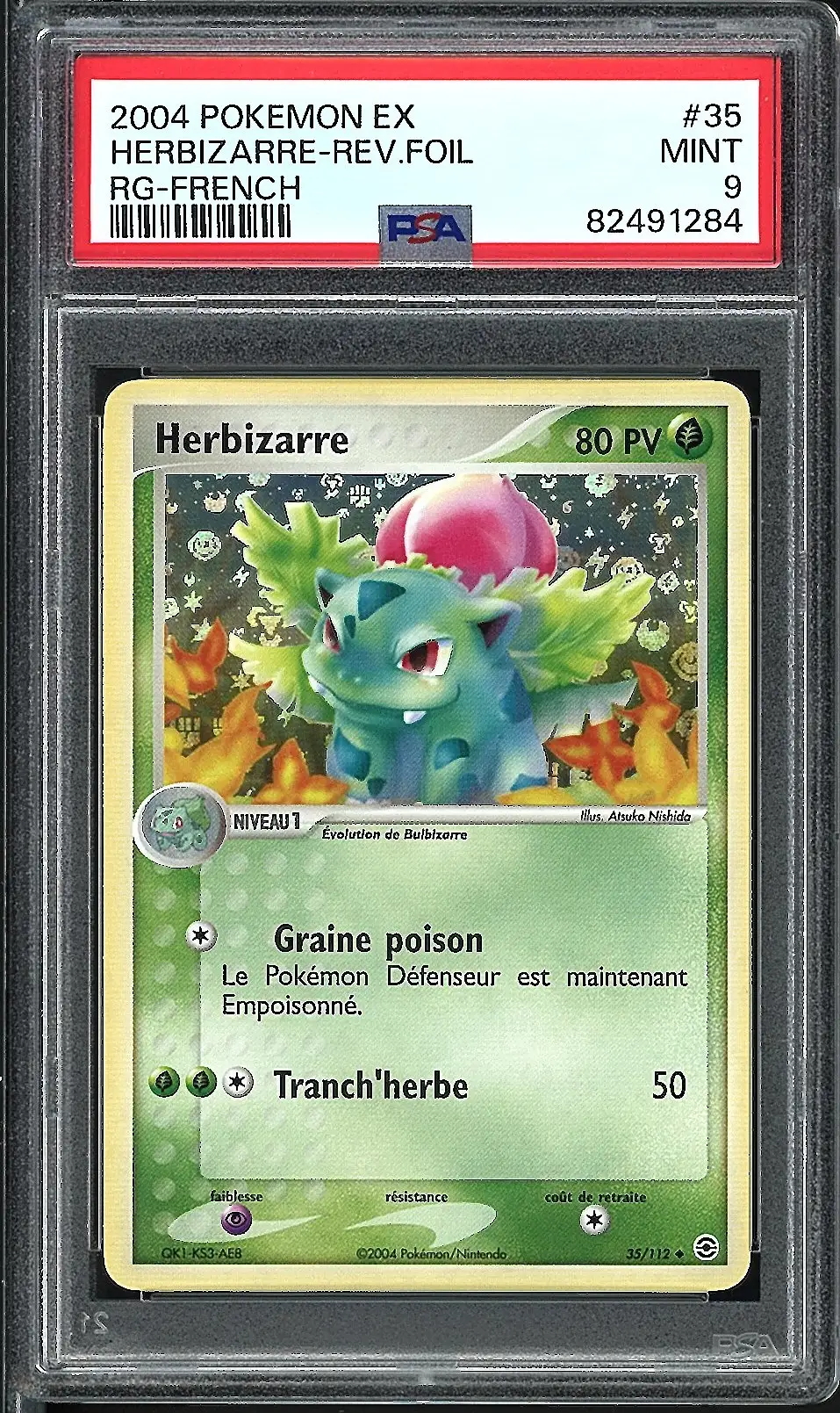 PSA 9 Herbizarre Reverse