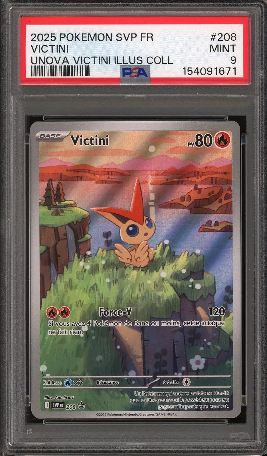 PSA 9 Victini