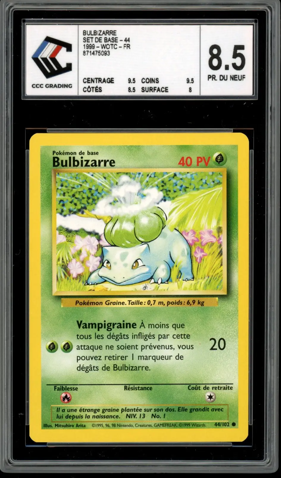 CCC 8.5 Bulbizarre
