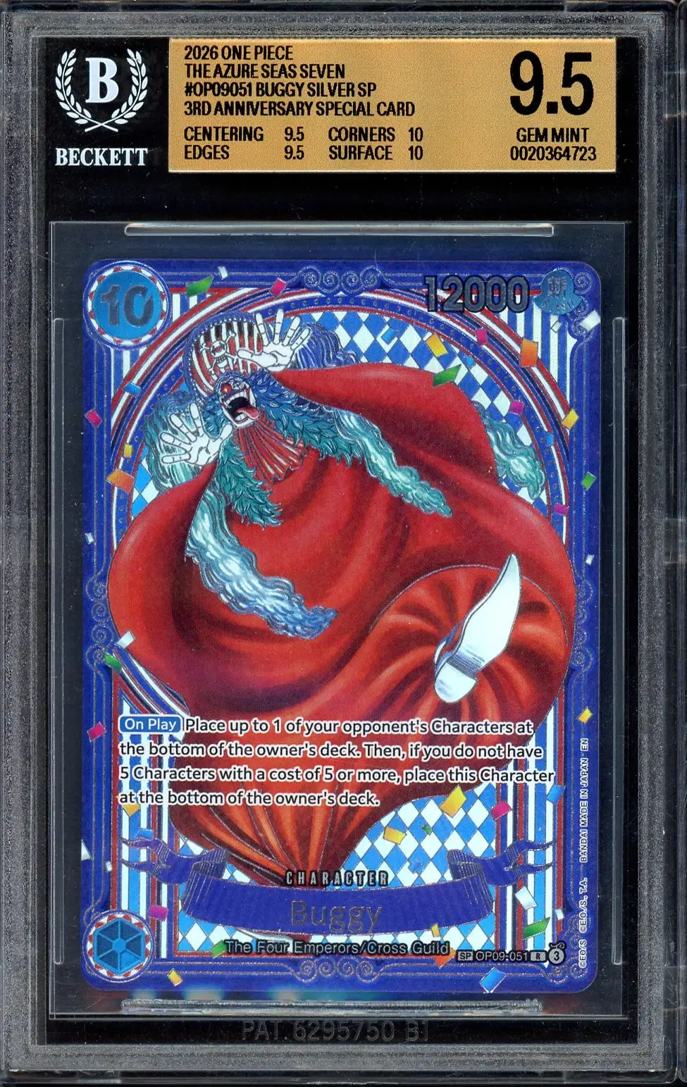 BGS 9.5 Buggy Silver Version