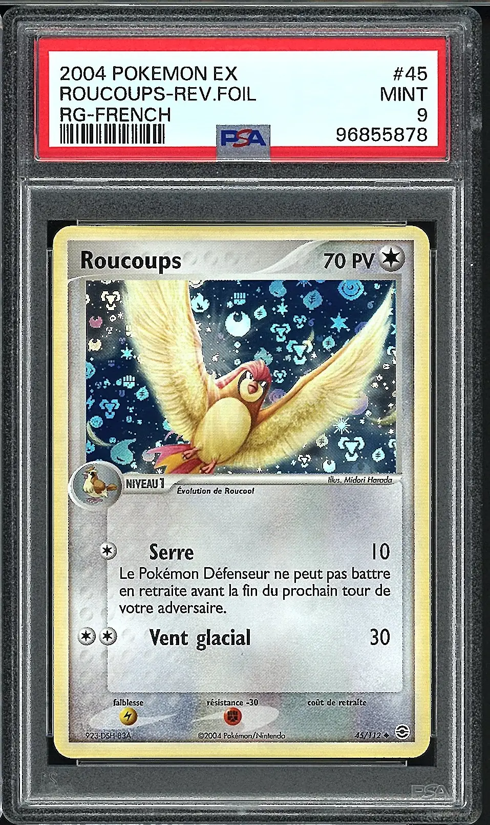 PSA 9 Roucoups Reverse