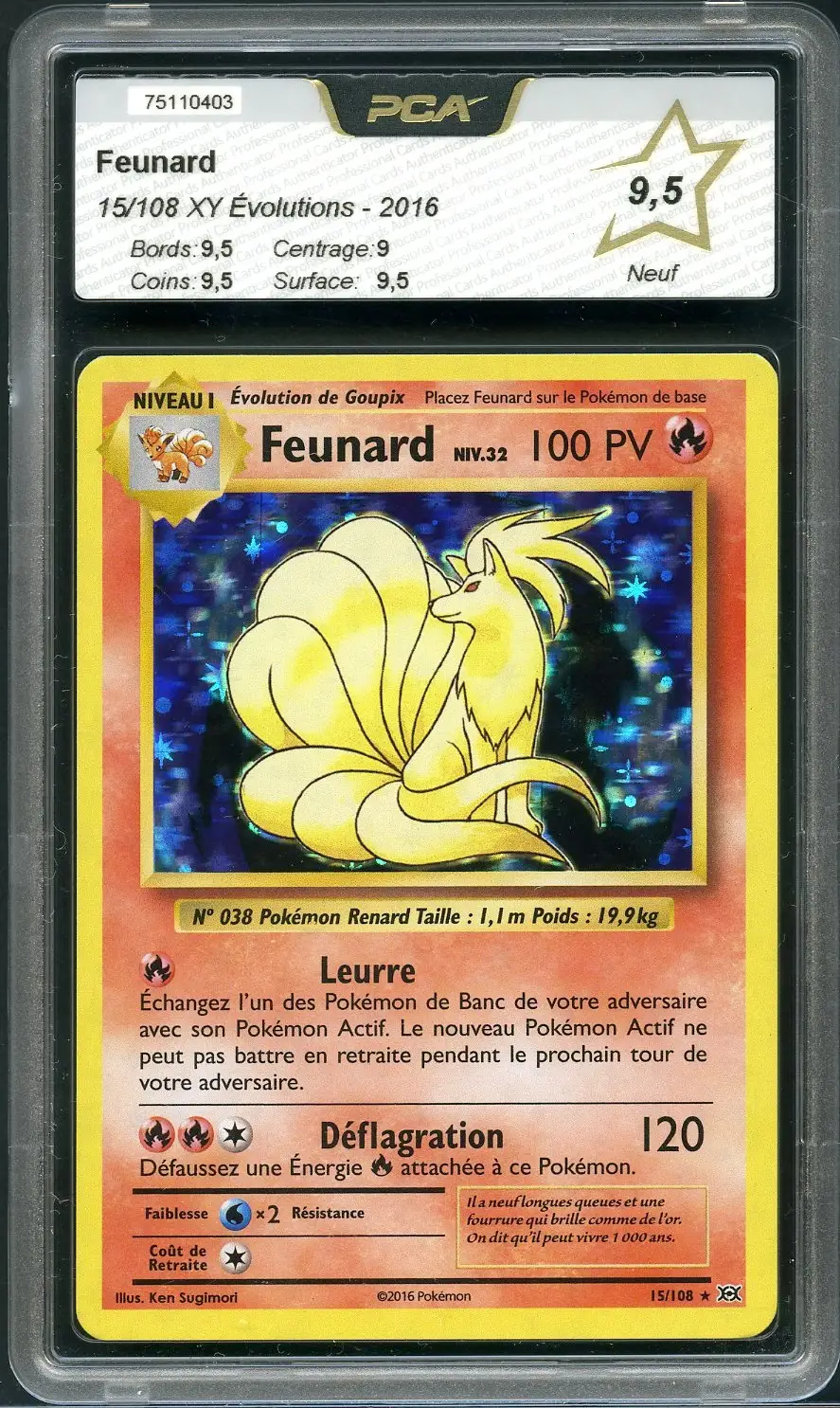 PCA 9.5 Feunard Holo