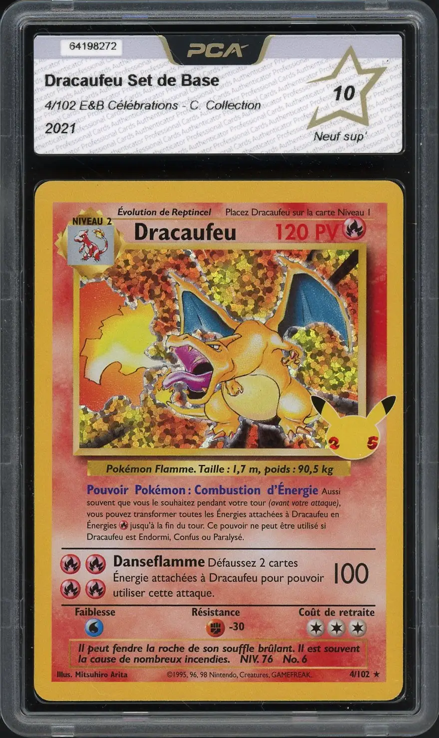 PCA 10 Dracaufeu Holo
