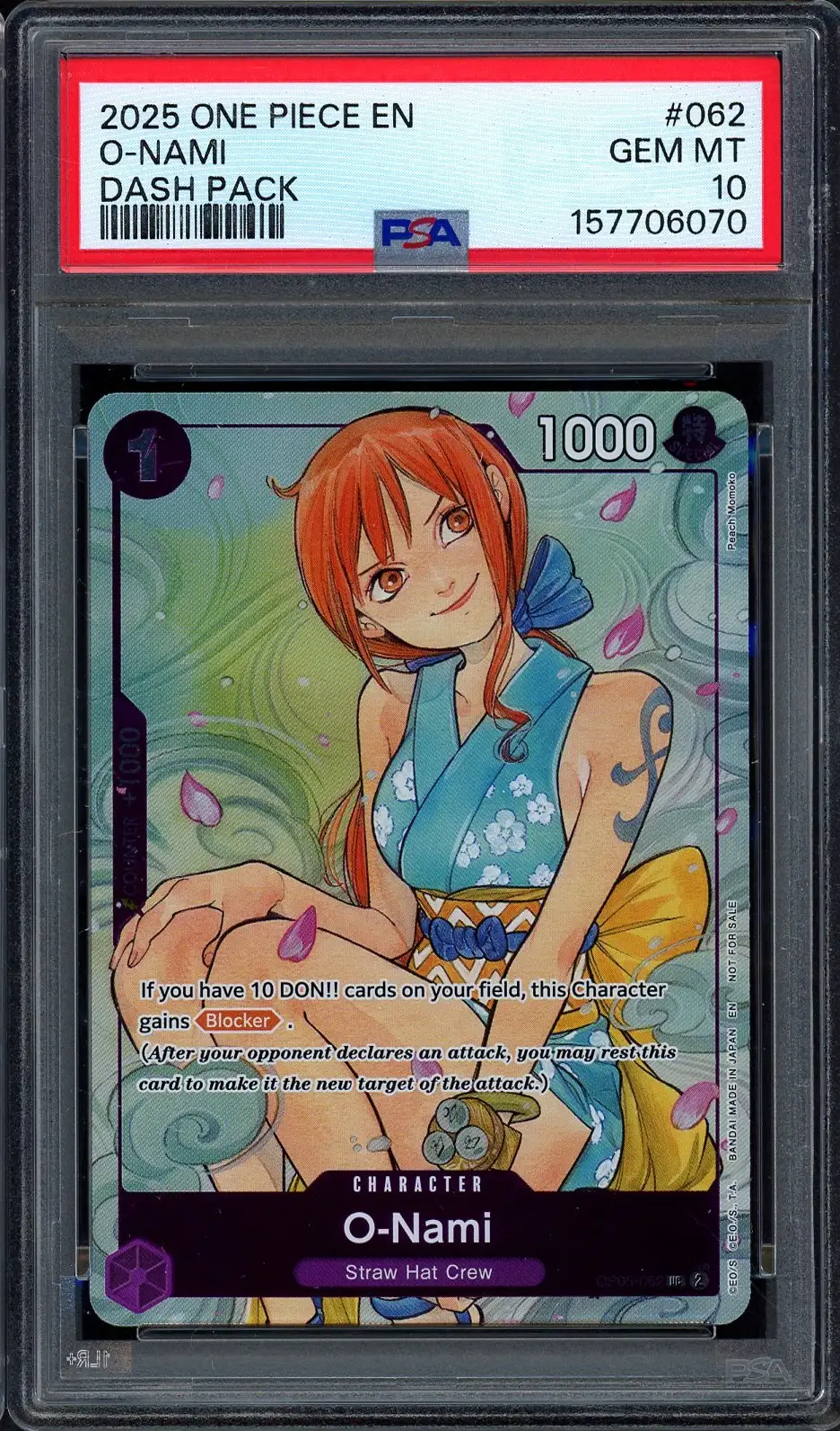 PSA 10 O-Nami