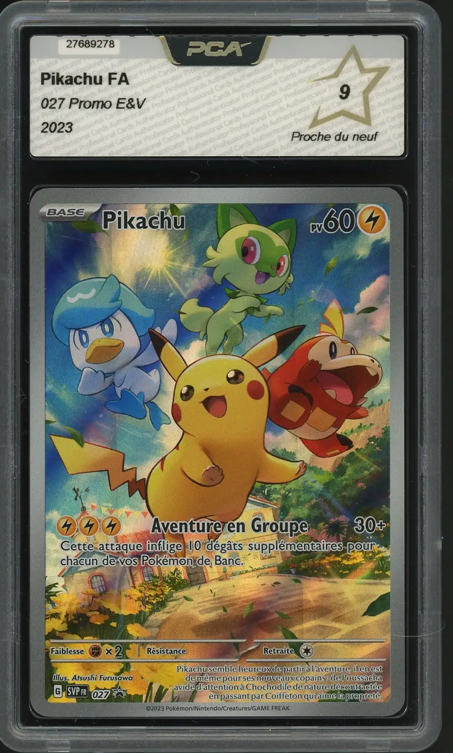 PCA 9 Pikachu