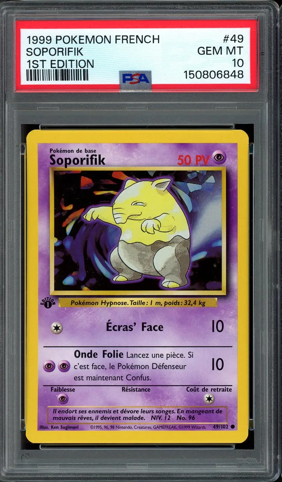PSA 10 Soporifik