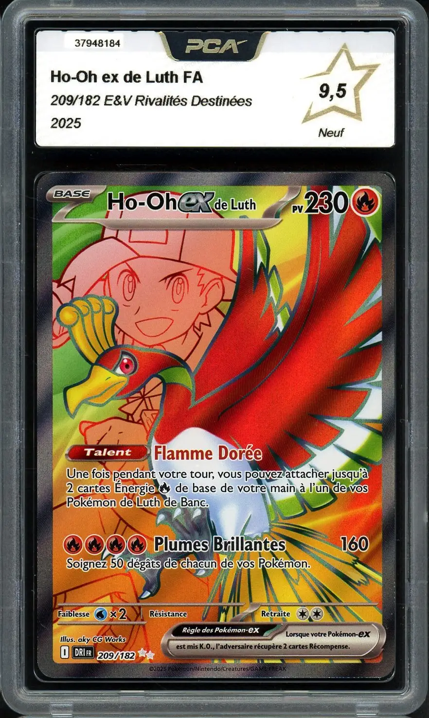 PCA 9.5 Ho-Oh Ex de Luth